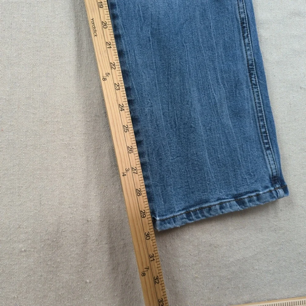 Wrangler‎ Jeans Mens 30x30 Blue Retro Slim Straight Western Cowboy Stretch